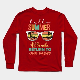 Hello summer Long Sleeve T-Shirt